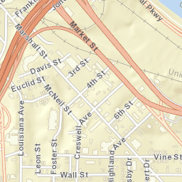 1169-1257 North Spring Street, Shreveport, LA Street Map