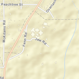 Broadmoor Alabama Street Map