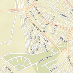 Bet She’an Street Map