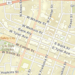 207-211 North Fredonia Street Longview TX Street Map