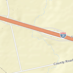 Interstate 20, Trent, TX 79561, USA Street Map