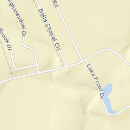 2206-2330 Bells Chapel Road Waxahachie Street Map