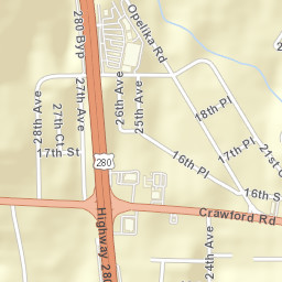 2020 U.S. 280 Phenix City AL 36870 Street Map