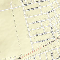 401-415 Hightower Street Sweetwater TX Street Map