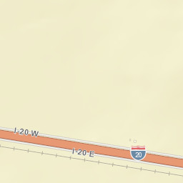 Interstate 20, Merkel, TX 79536, USA Street Map