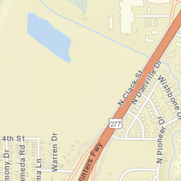 1001-1199 North San Jose Drive Abilene Street Map