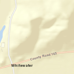 White Water Alabama Street Map