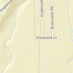 Pine Brook Estates Alabama Street Map