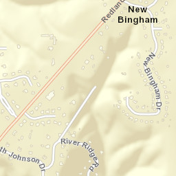 New Bingham Alabama Street Map