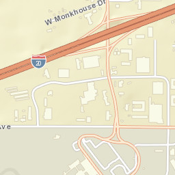 4900-4910 W Monkhouse Dr Shreveport LA Street Map