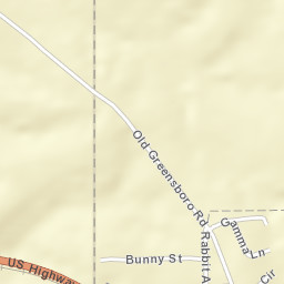 Rabbityard Alabama Street Map