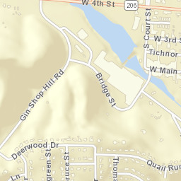 Hunting Ridge Alabama Street Map