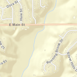Woodland Heights Alabama Street Map