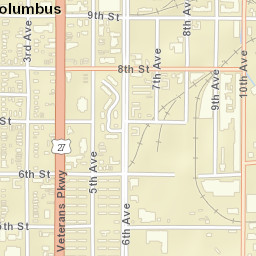 Columbus, GA 31901, USA Street Map