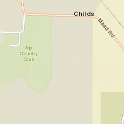 Childs Arizona Street Map
