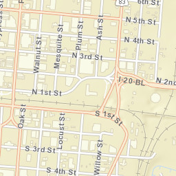 900-998 Interstate 20 Business, Abilene, TX  Street Map