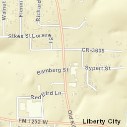 5365 Old Hwy 135 Gladewater TX Street Map