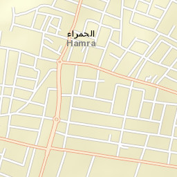 Al Ḩamrā’ Street Map