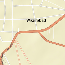 Wazirabad Street Map