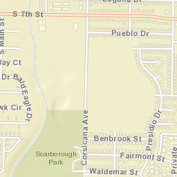 5202 Shenandoah Drive, Abilene, TX 79605 Street Map