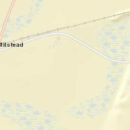 Milstead Alabama Street Map