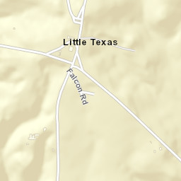 Little Texas Alabama Street Map