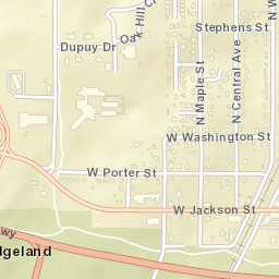 207 West Jackson Street, Ridgeland, MS Street Map