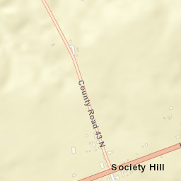 Society Hill Alabama Street Map