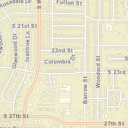 3350-3398 South 23rd Street Abilene Street Map