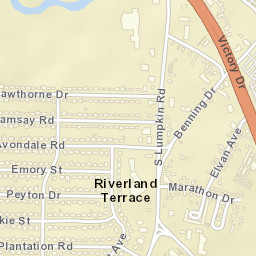 1802 South Lumpkin Road, Columbus, GA Street Map