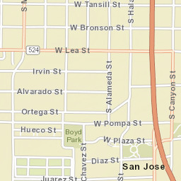 907 Ortega Street, Carlsbad, NM 88220 Street Map