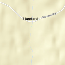 Standard Alabama Street Map