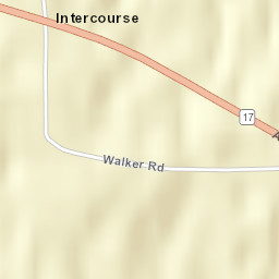 Intercourse Alabama Street Map