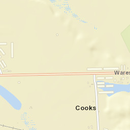 Cooks Alabama Street Map