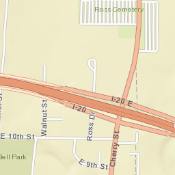 Interstate 20, Baird, TX 79504, USA Street Map