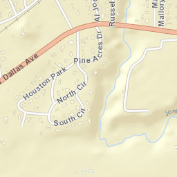 Sunset Mill Village Alabama Street Map