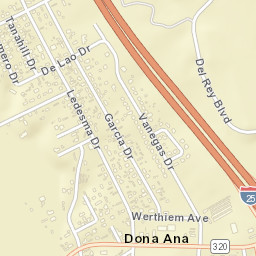 90 Werthiem Ave, Las Cruces, NM 88005 Street Map