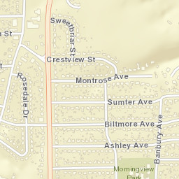 Pecan Grove Estates Alabama Street Map