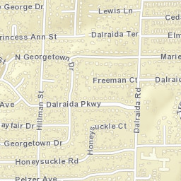 Dalraida Alabama Street Map