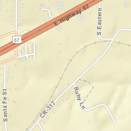 3521-3559 County Road 317, Cleburne, TX Street Map