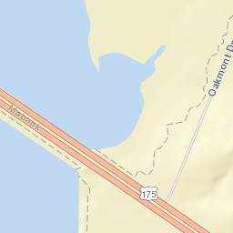 U.S. 175, Kemp, TX 75143, USA Street Map