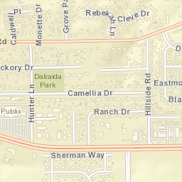 Bellehurst Alabama Street Map