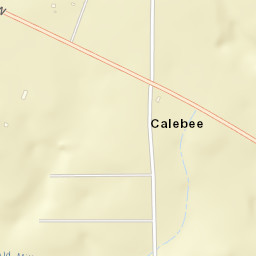 Calebee Alabama Street Map