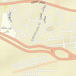 Sedeh Lenjan Street Map