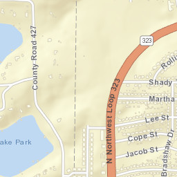 2223-2273 West Northwest Loop 323 Tyler Street Map