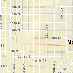 701-799 25th Avenue, Meridian, MS 39301 Street Map