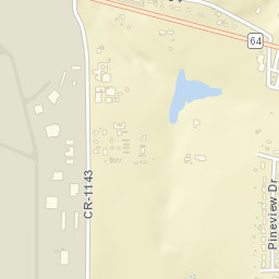 1700-2998 County Road 1264, Tyler, TX Street Map