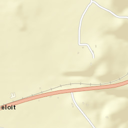 Beloit Alabama Street Map