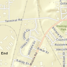 Highland Village Alabama Street Map