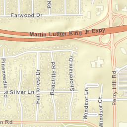 Olde Acres Alabama Street Map